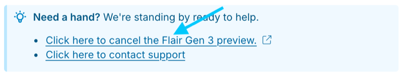 Cancel Flair Gen 3 preview