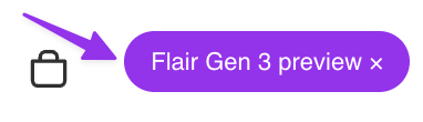 Flair Gen 3 preview badge