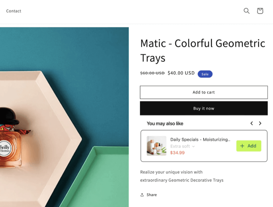 Essential upsell cross sell