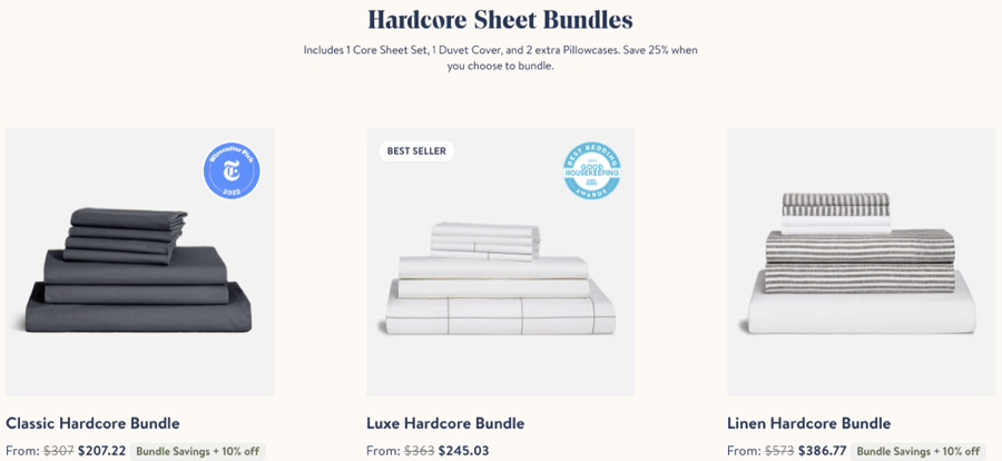 Product bundles
