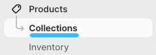 Shopify product collections