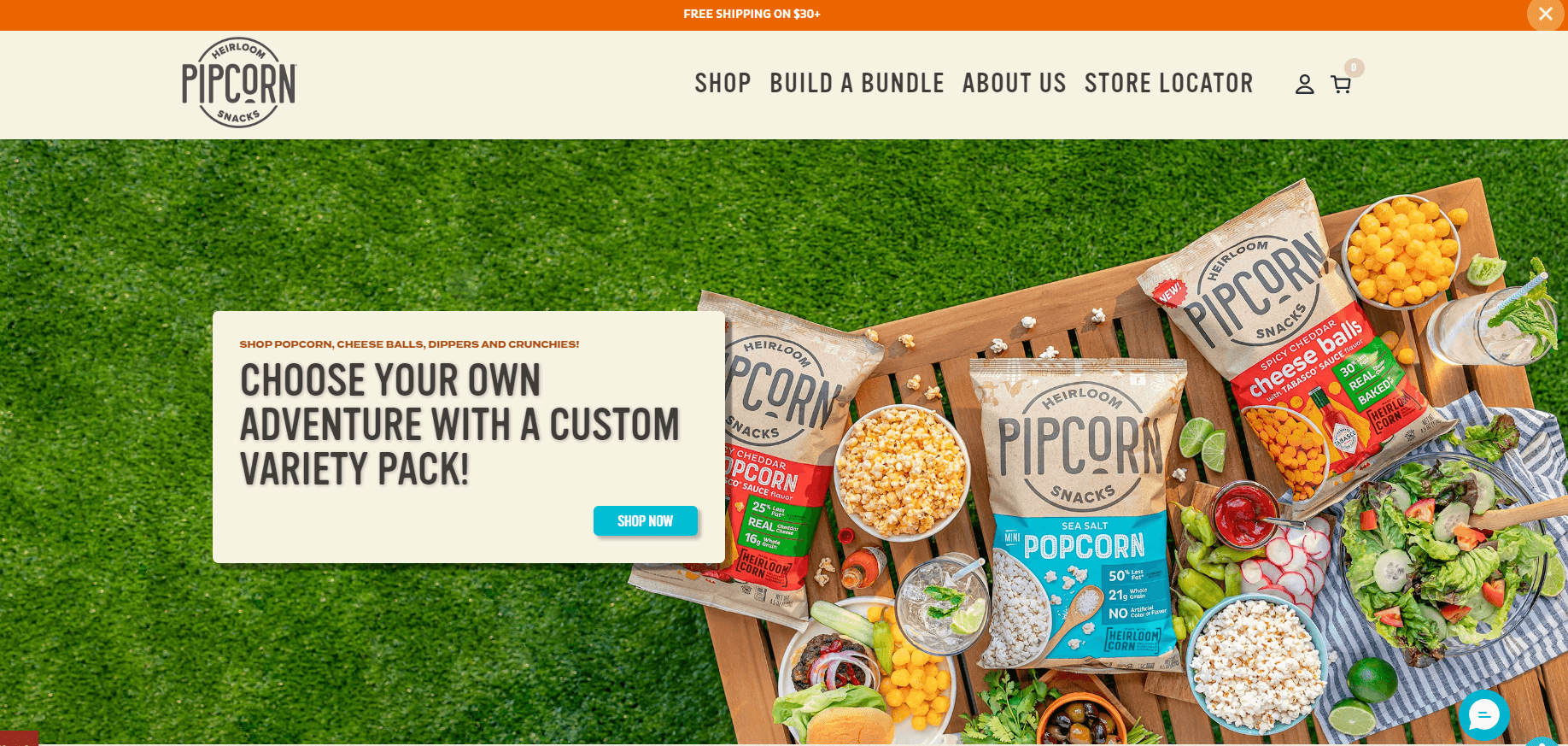 Website offering Free Shipping