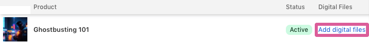 Add digital files
