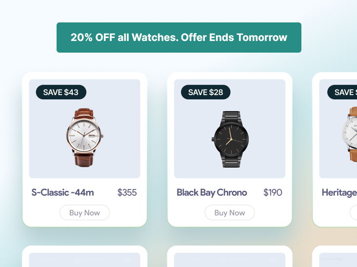 Attract - Highlight products with badges and banners