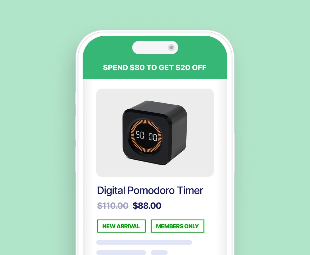 Multiple promotions running simultaneously with priority controls