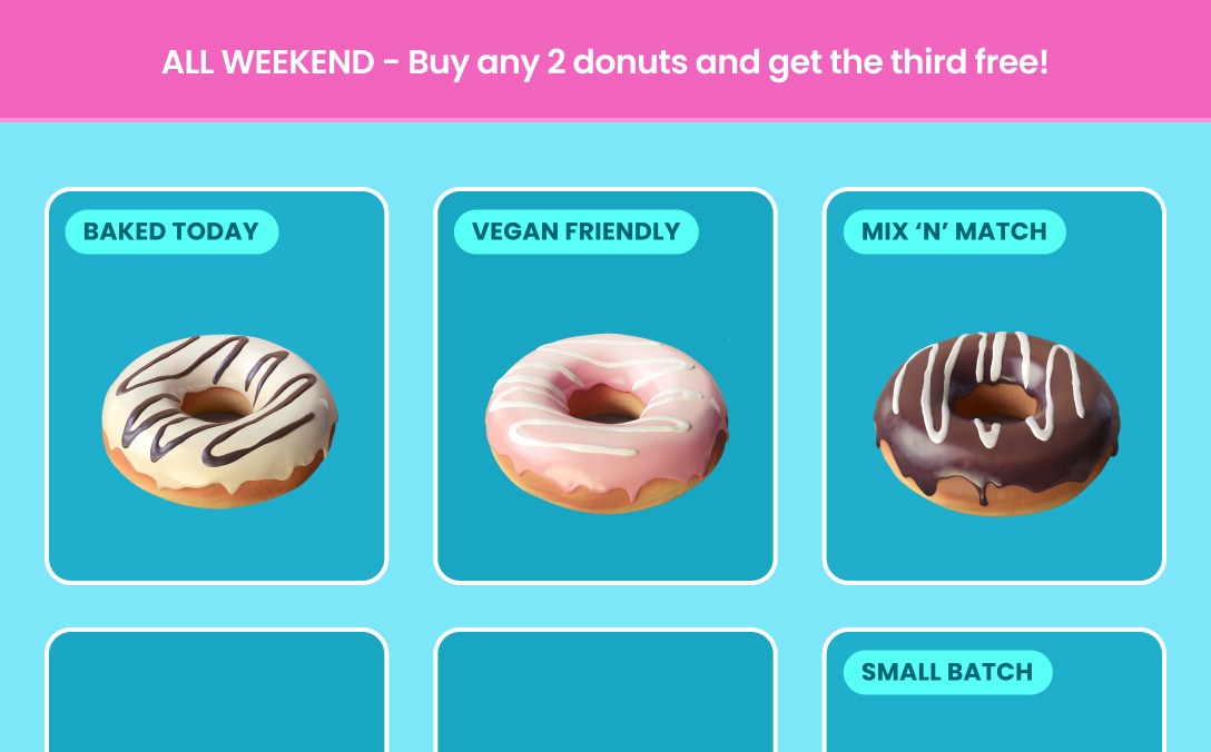 Quality and freshness badges on food and beverage products