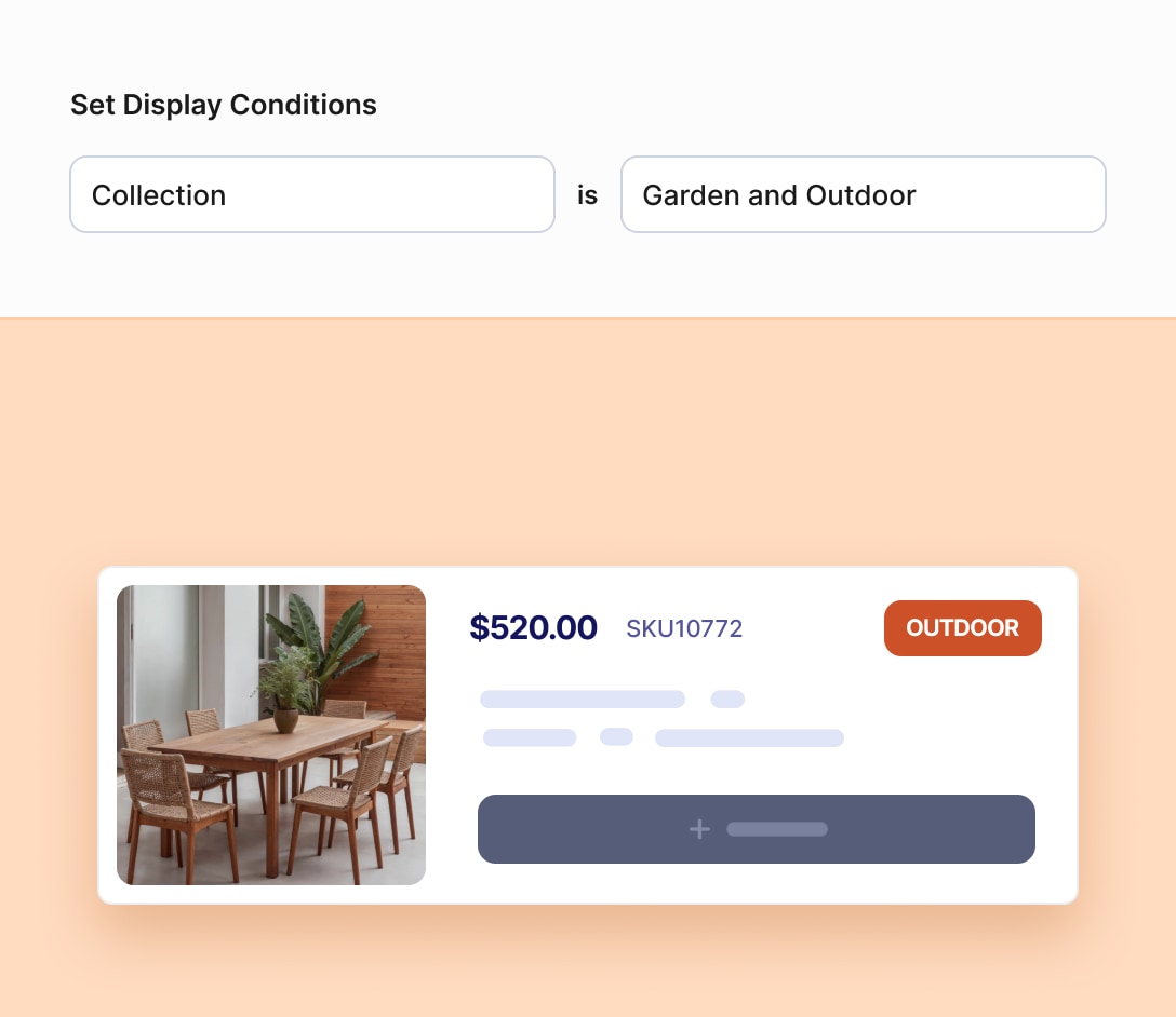 Category navigation badges across a large home product catalog